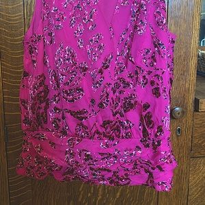 Beautiful white house black market blouse.